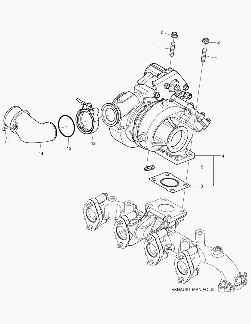 МОНТАЖ ТУРБОНАГНЕТАТЕЛЯ