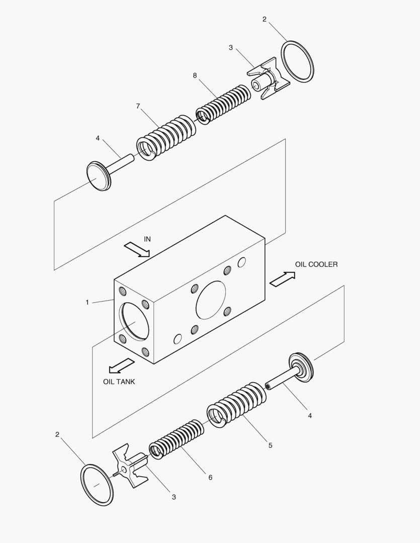 Схема ПЕРЕПУСКНОЙ КЛАПАН