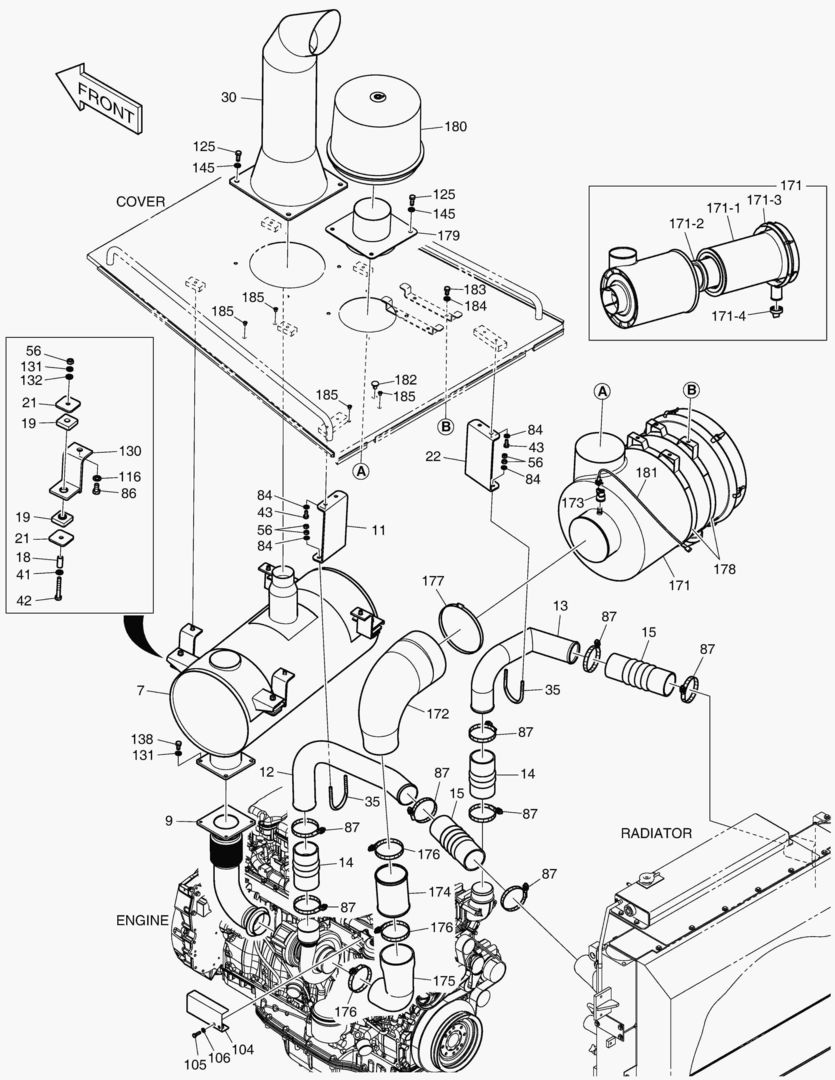 1121 ENGINE MOUNTING(1) [10083~]