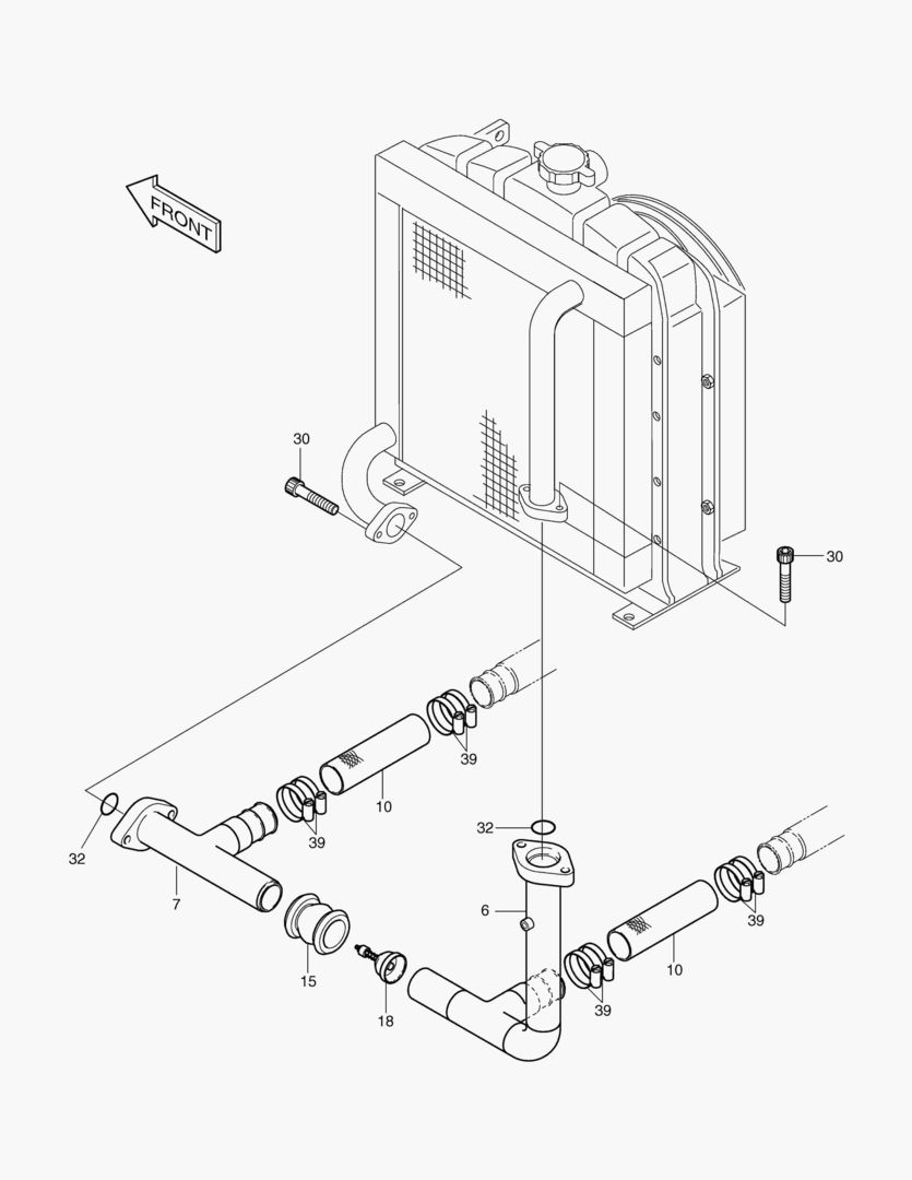 ТУБОПРОВОД МАСЛЯНОГО РАДИАТОРА(3)