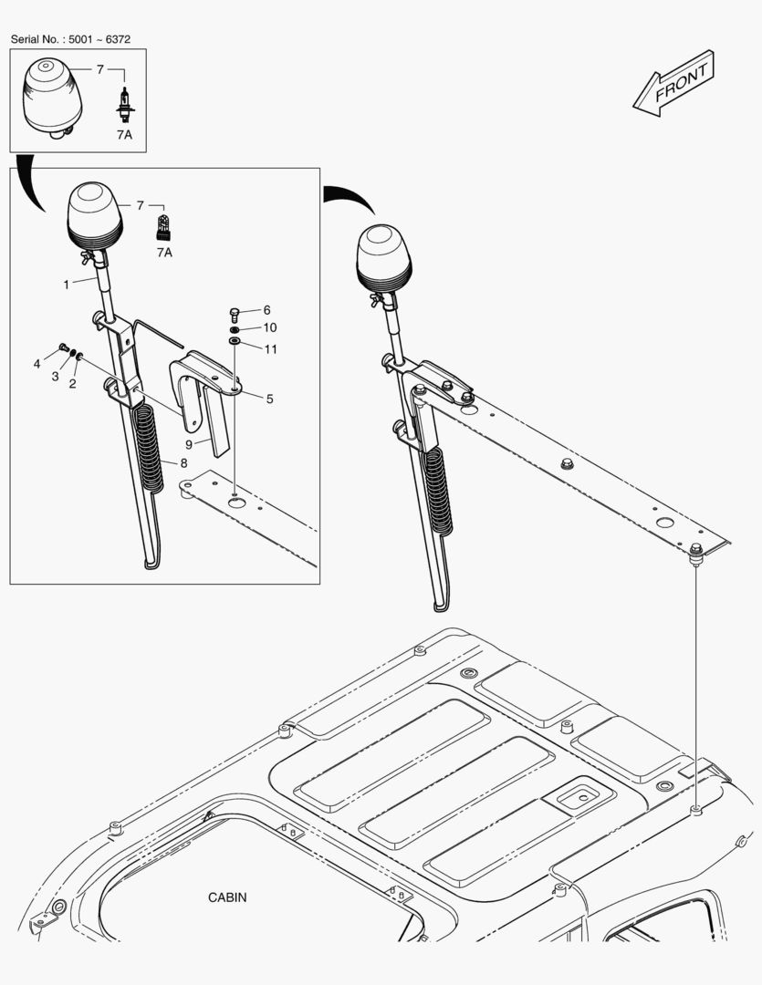МАЯЧОК ТЕЛЕСКОПА - СИСТЕМА ЗАЩИТЫ ПРИ ОПРОКИДЫВАНИИ(С ЛАМПОЙ)