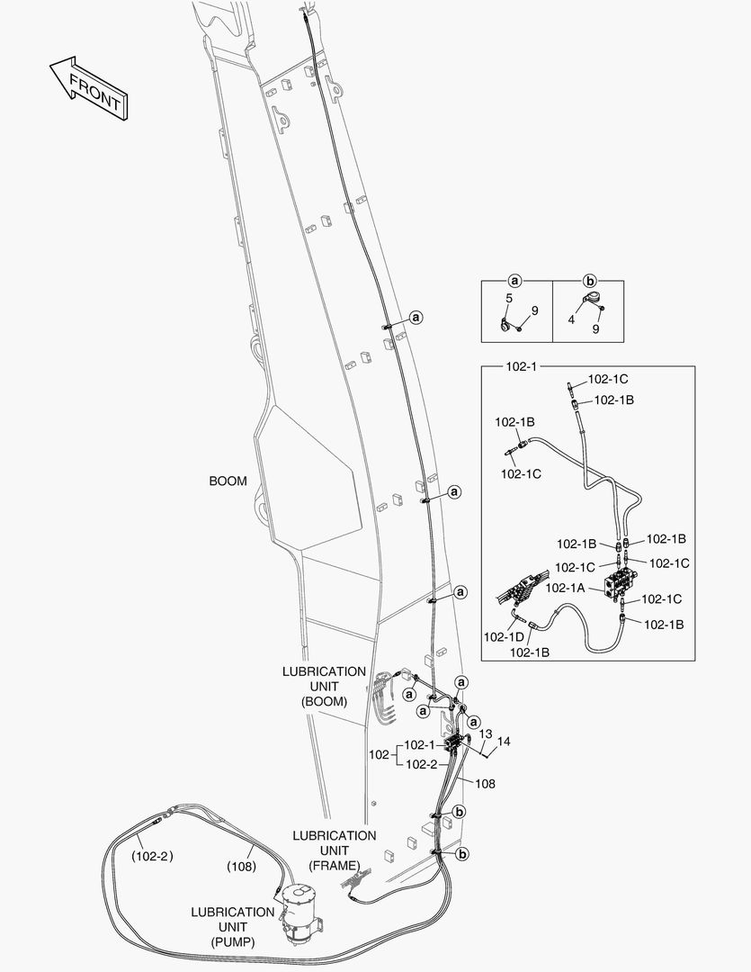 6160 LUBRICATION - FEEDER(MAIN)