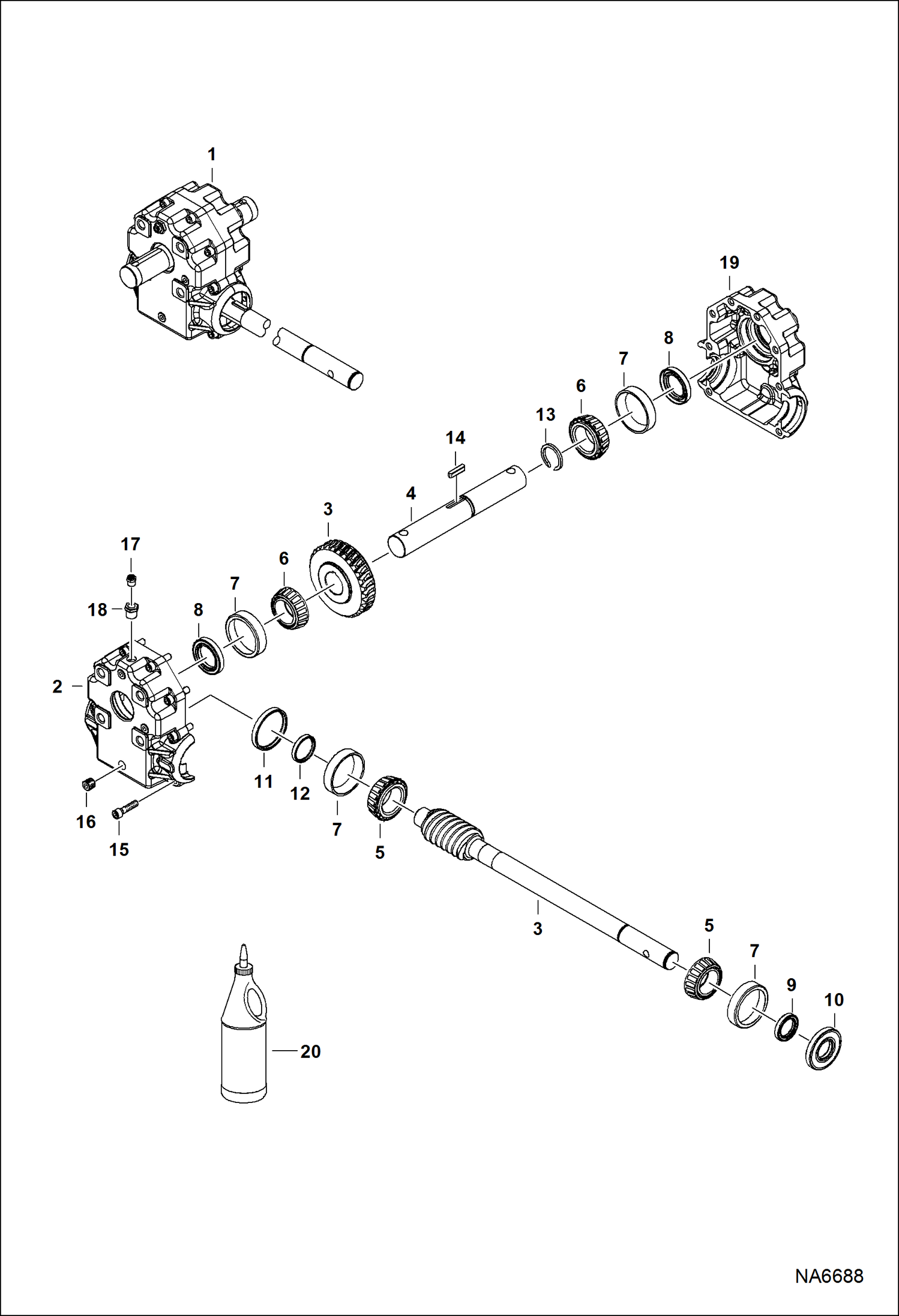 ЩЕТКА УГЛОВАЯ ПОВОРОТНАЯ (КОРОБКА ПЕРЕДАЧ) (70-- B1CZ)