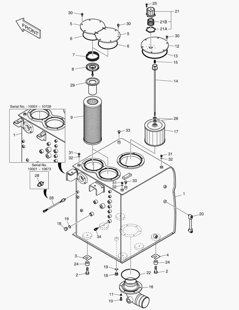 РЕЗЕРВУАР ДЛЯ МАСЛА