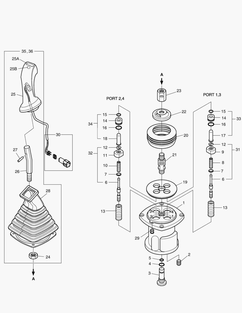КЛАПАН ДЖОЙСТИКА