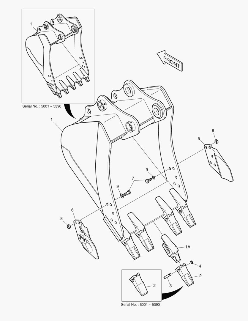 6790 BUCKET ASS`Y - 0.81mВі