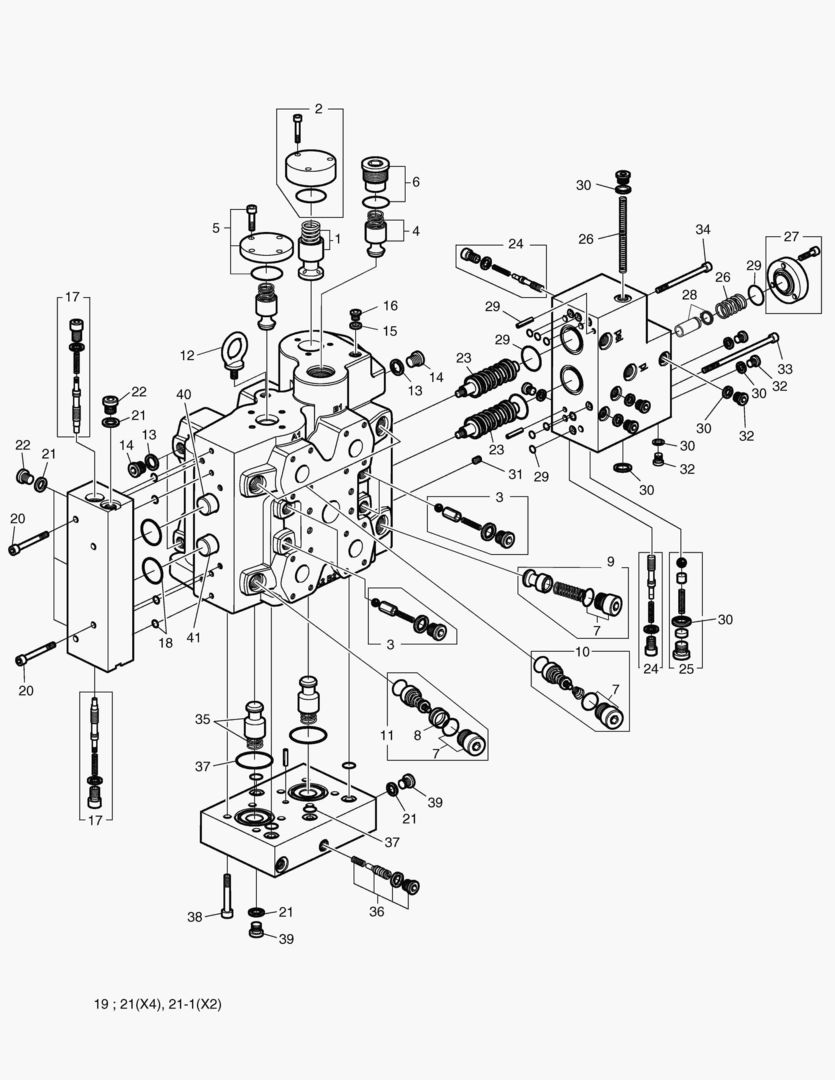 РЕГУЛИРУЮЩИЙ КЛАПАН - 2 КАТУШКИ