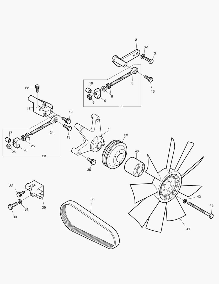 030 ALTERNATOR & AIRCONDITIONER