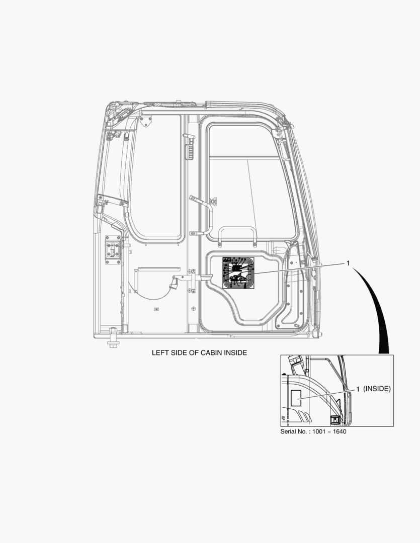 ПРЕДУПРЕЖДАЮЩАЯ ТАБЛИЧКА - СМАЗКА(ШАРНИРНЫЙ)(ЕВРОПА)