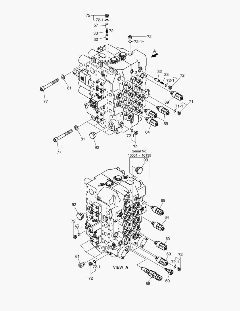 РЕГУЛИРУЮЩИЙ КЛАПАН(1) - ЛЕСОПОГРУЗЧИК