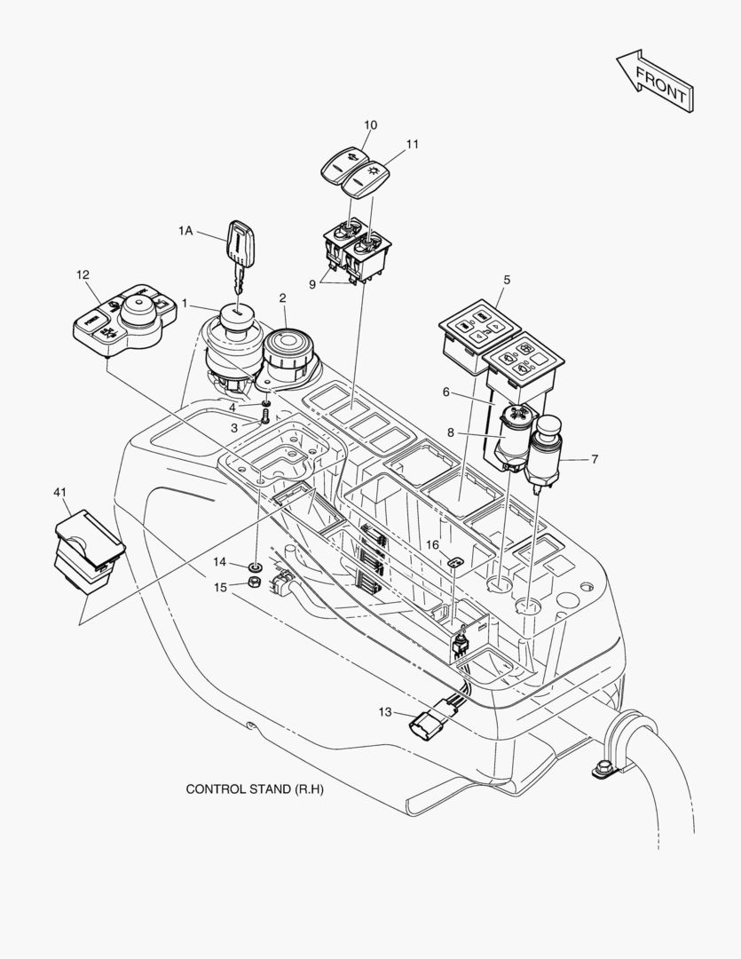 ЭЛЕКТРИЧЕСКИЕ ЗАПЧАСТИ - ПУЛЬТ УПРАВЛЕНИЯ