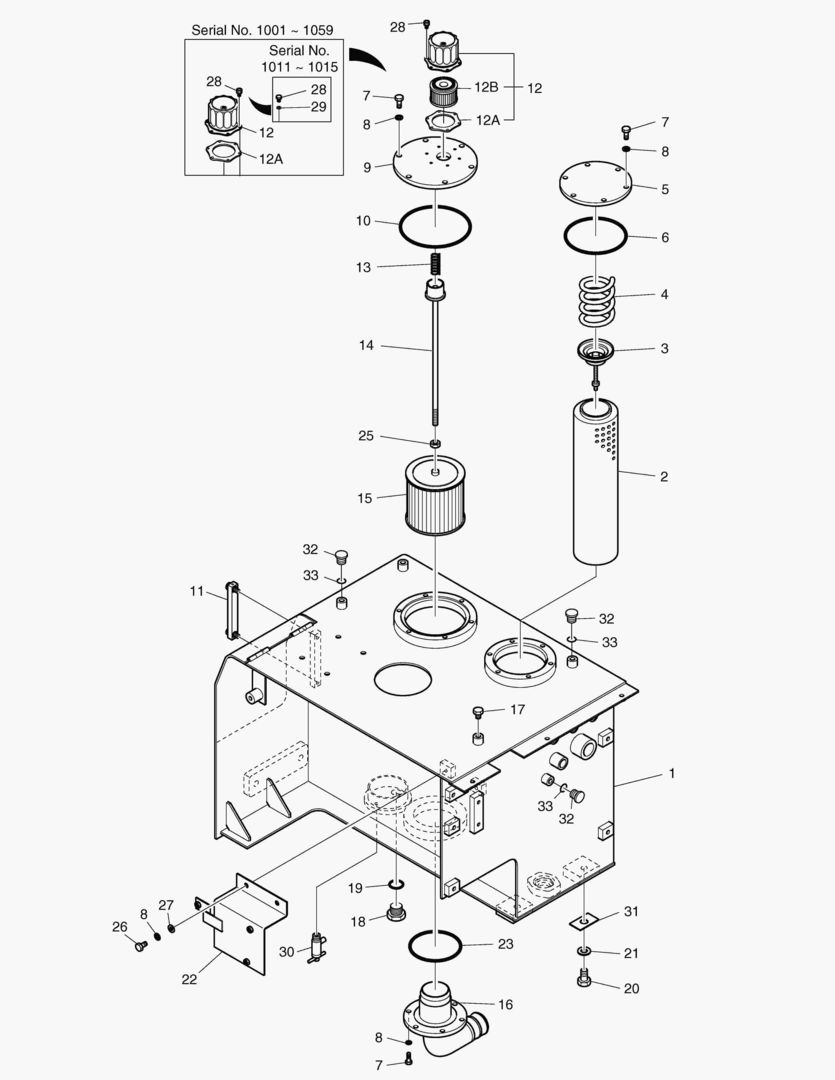 1121 OIL TANK (TIER-II) [1011~]