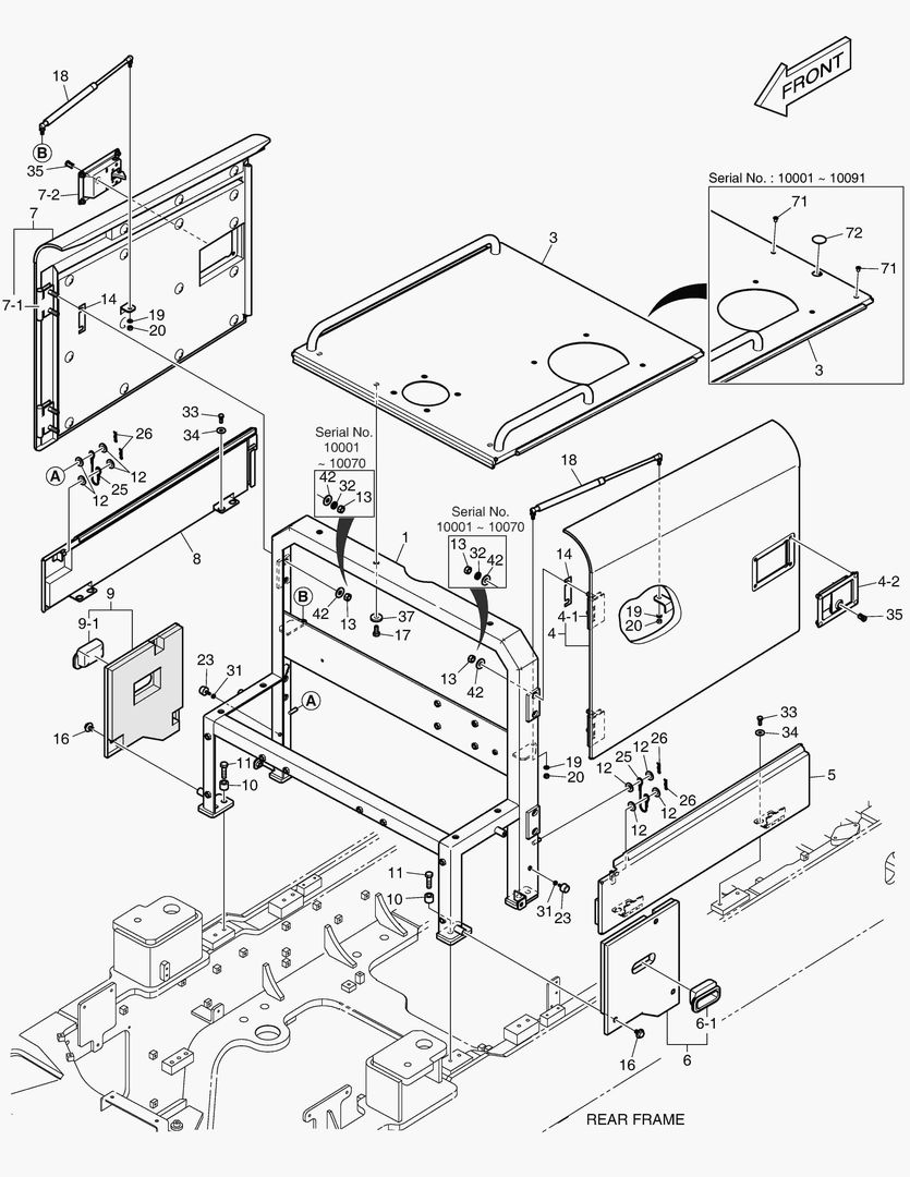 КРЫШКА ДВИГАТЕЛЯ