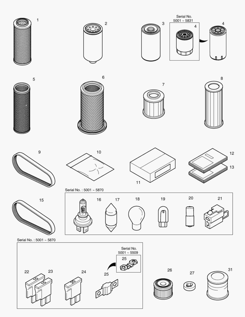 Спецтехника 5110 SPARE PARTS - главное фото