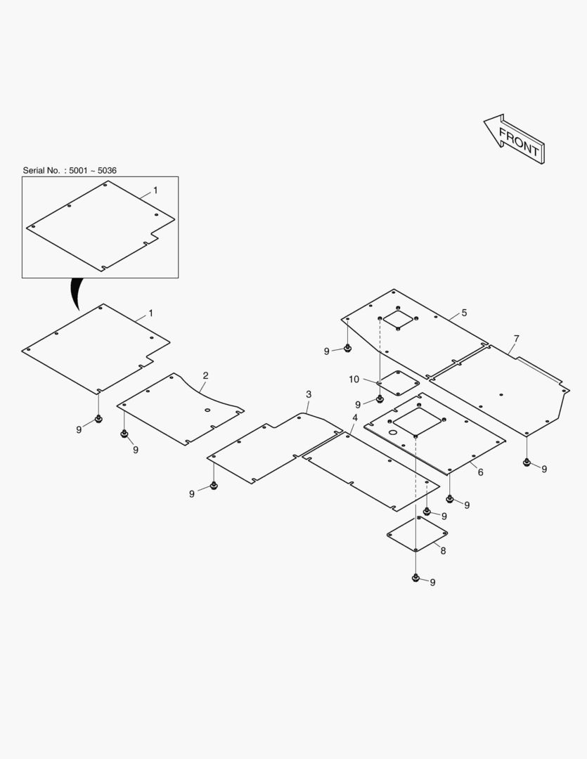ОБТЕКАЕМАЯ ПОДКУЗОВНАЯ ПАНЕЛЬ