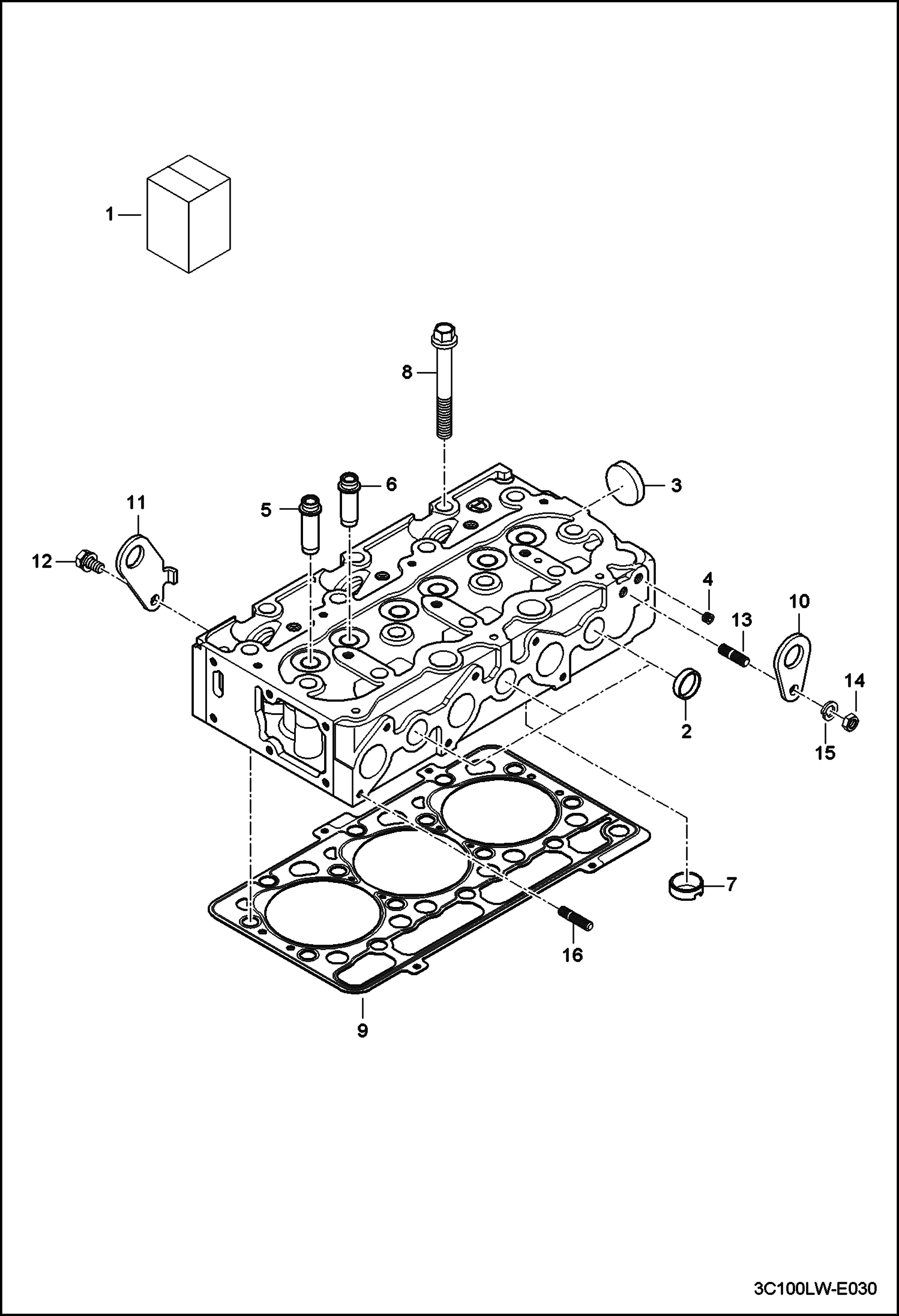 ГОЛОВКА ЦИЛИНДРА В СБОРЕ