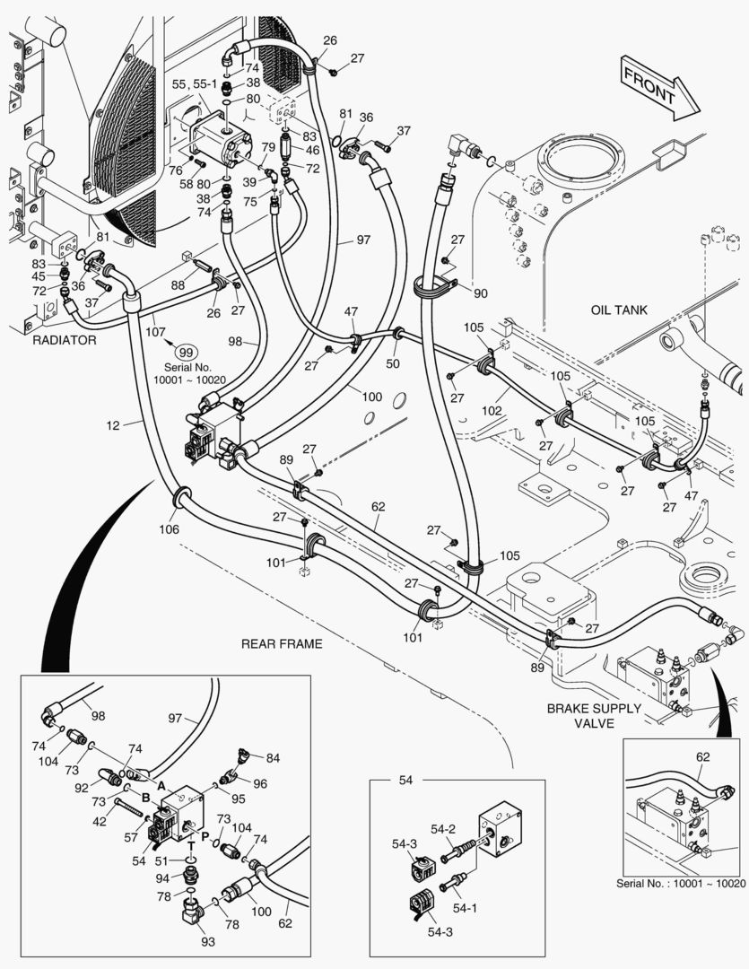 ТУБОПРОВОД МАСЛЯНОГО РАДИАТОРА (2)