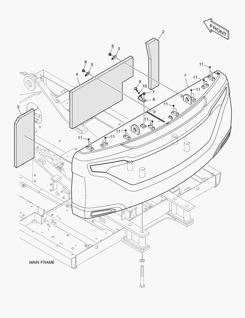 Схема ПРОТИВОВЕС - 5.3ТОНН(С ПЕНОПЛАСТОВЫМ КОНТЕЙНЕРОМ)