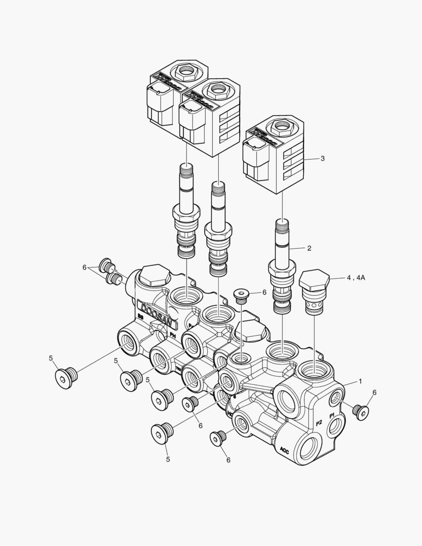 4260 SOLENOID VALVE - 4 SOL