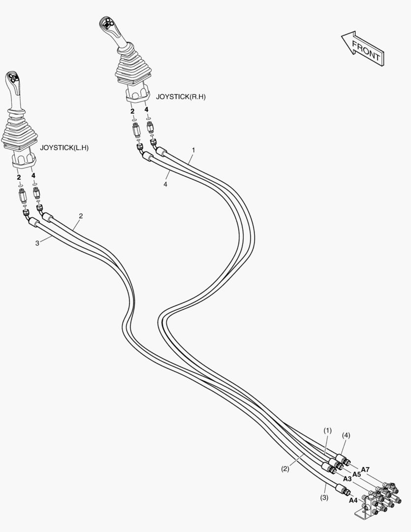 ТРУБОПРОВОД СЕРВОУПРАВЛЕНИЯ(9)