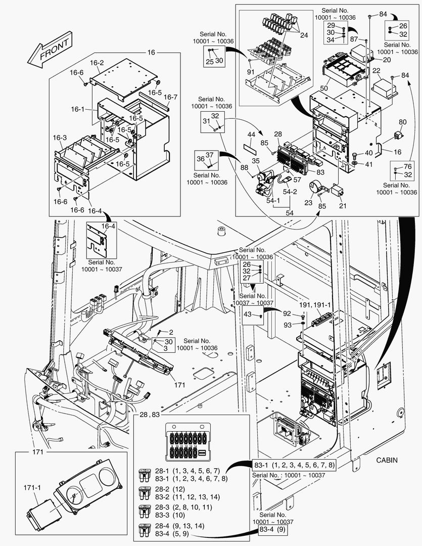 1560 ELECTRIC PARTS(2) - CABIN
