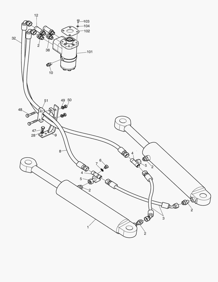Спецтехника 6600 PIPING,STEERING;CUTR MON(1) - главное фото