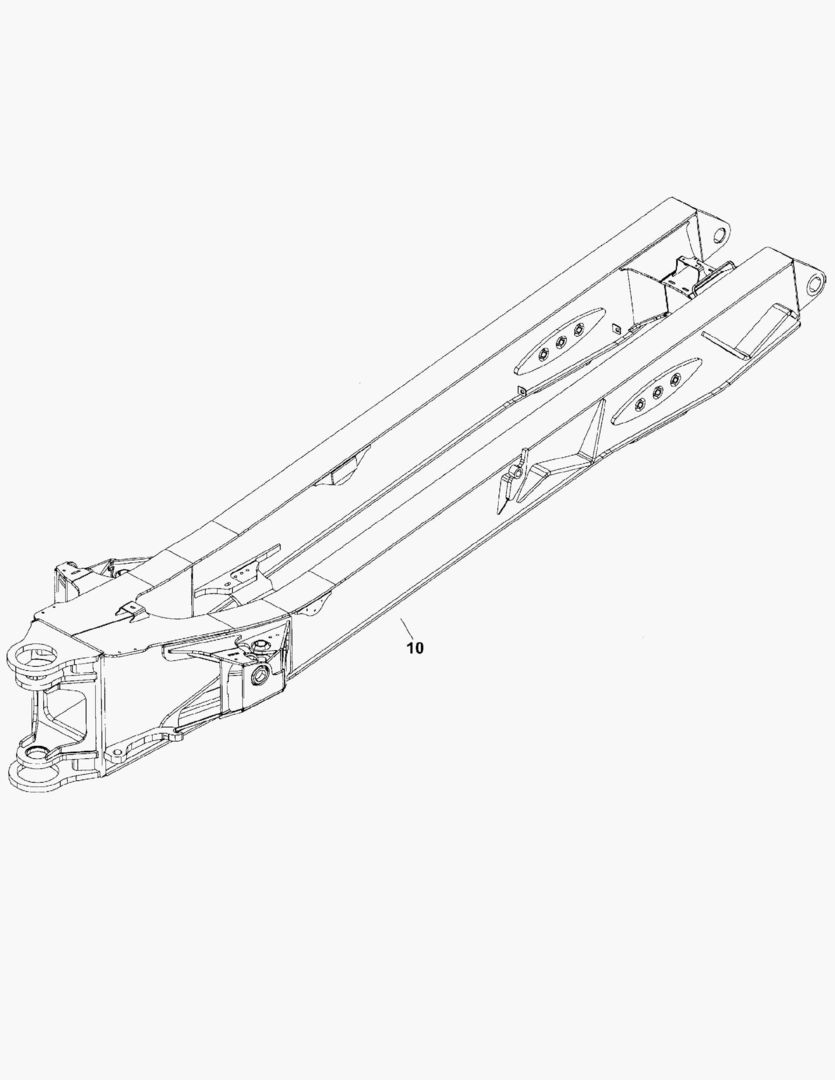 G390-2 REAR FRAME