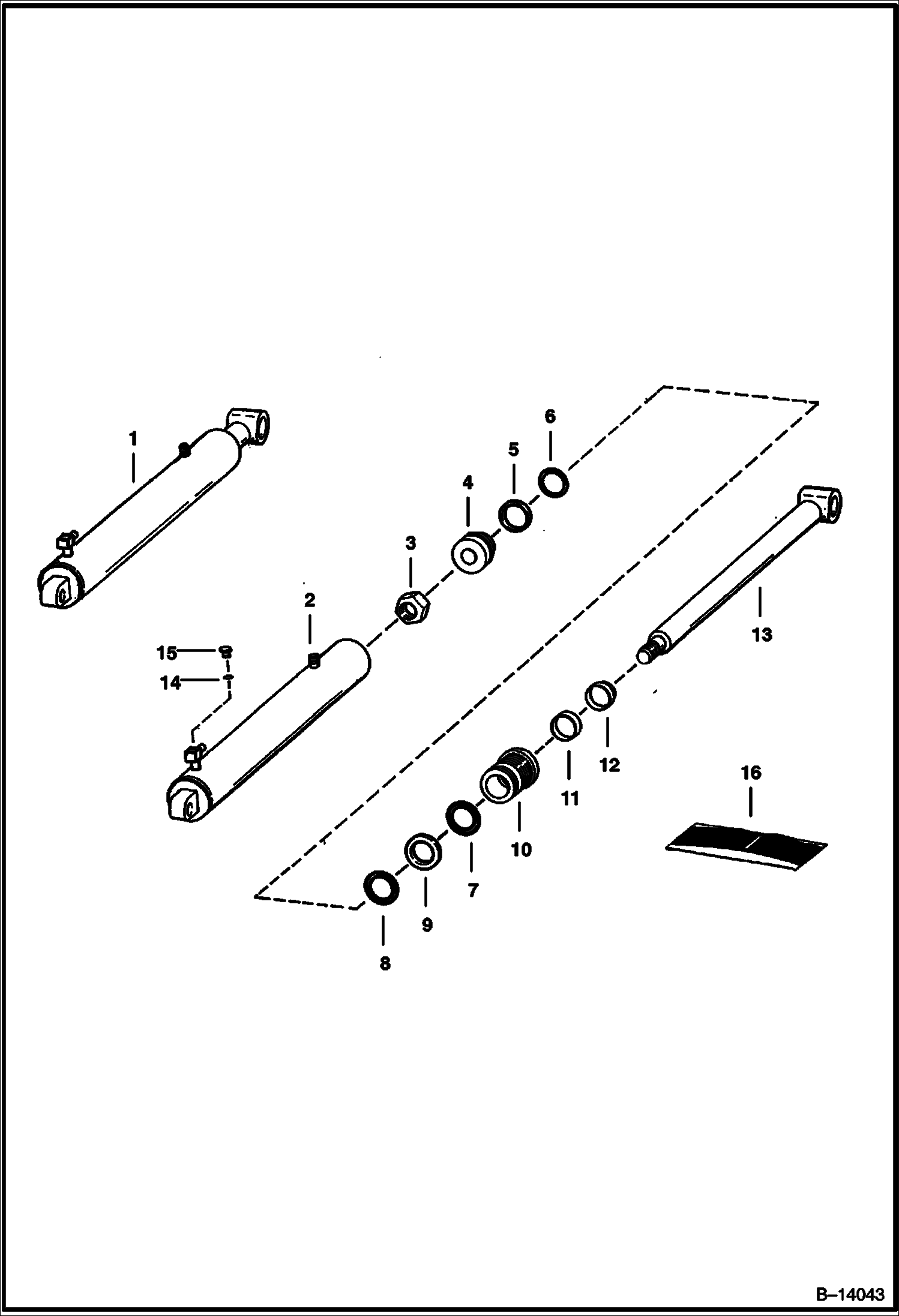 ЭКСКАВАТОР-ПОГРУЗЧИК (ЦИЛИНДР НАКЛОНА) (WORK И TRANSPORT) (911B) (914B)