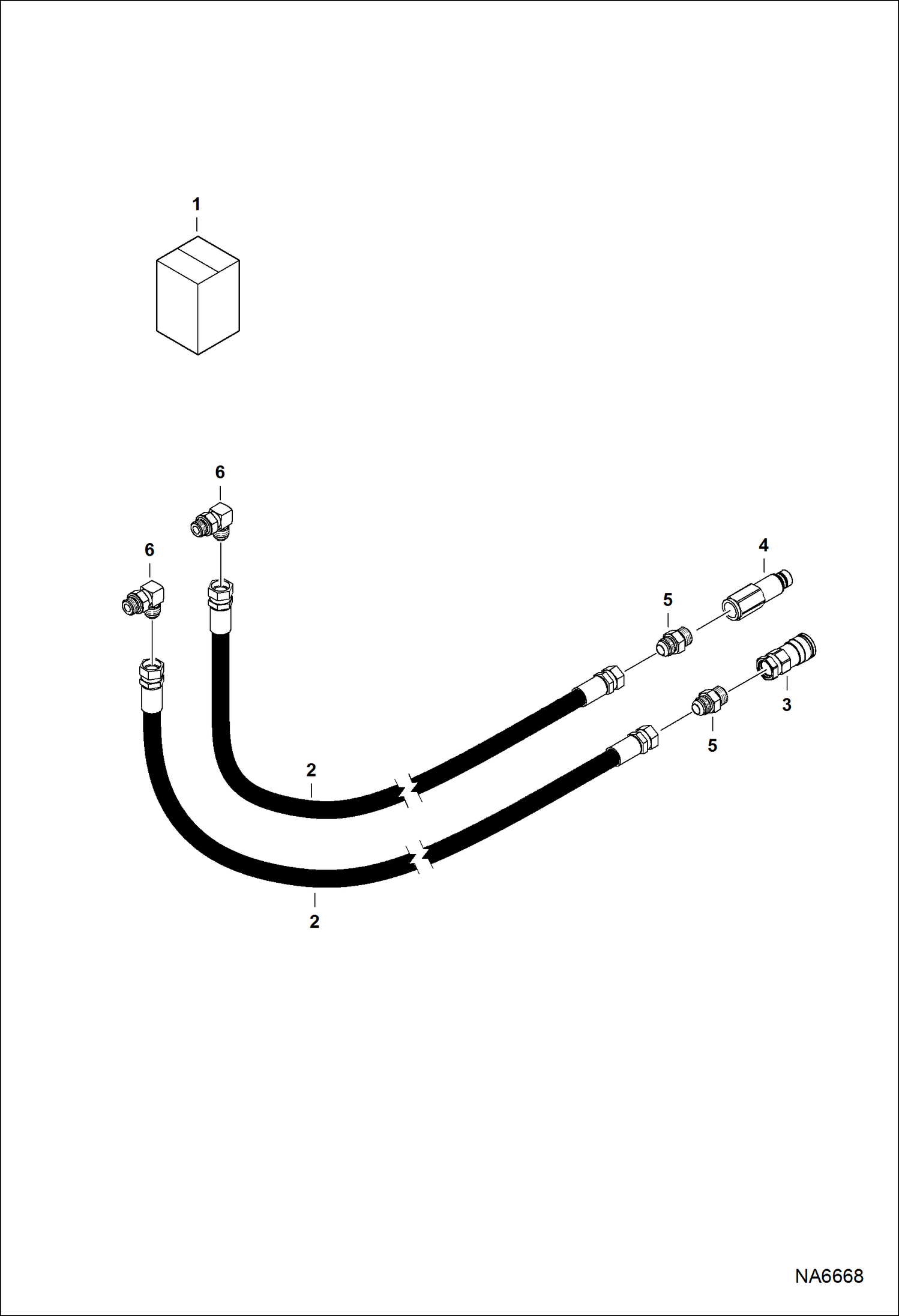 ГИДРОМОЛОТ (КОМПЛЕКТ ШЛАНГОВ) (HB880 A00X) (HB980 A00Y) (HB1180 A01R) (HB2380 A5T6)