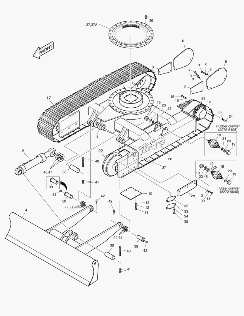 ГУСЕНИЦЫ В СБОРЕ