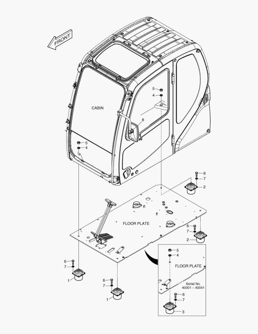 УСТАНОВКА КАБИНЫ