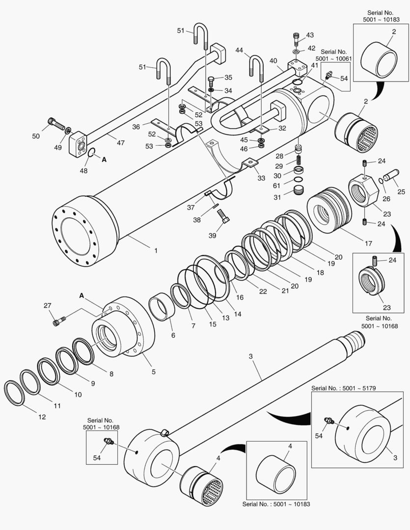 4300 ARM CYLINDER [5001~10225]