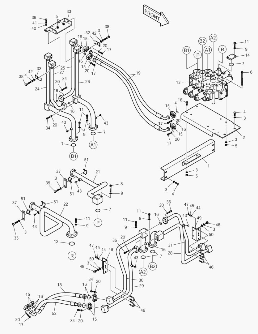 РЕКУЛИРУЮЩИЙ КЛАПАН ТРУБОПРОВОДА-3 КАТУШКИ