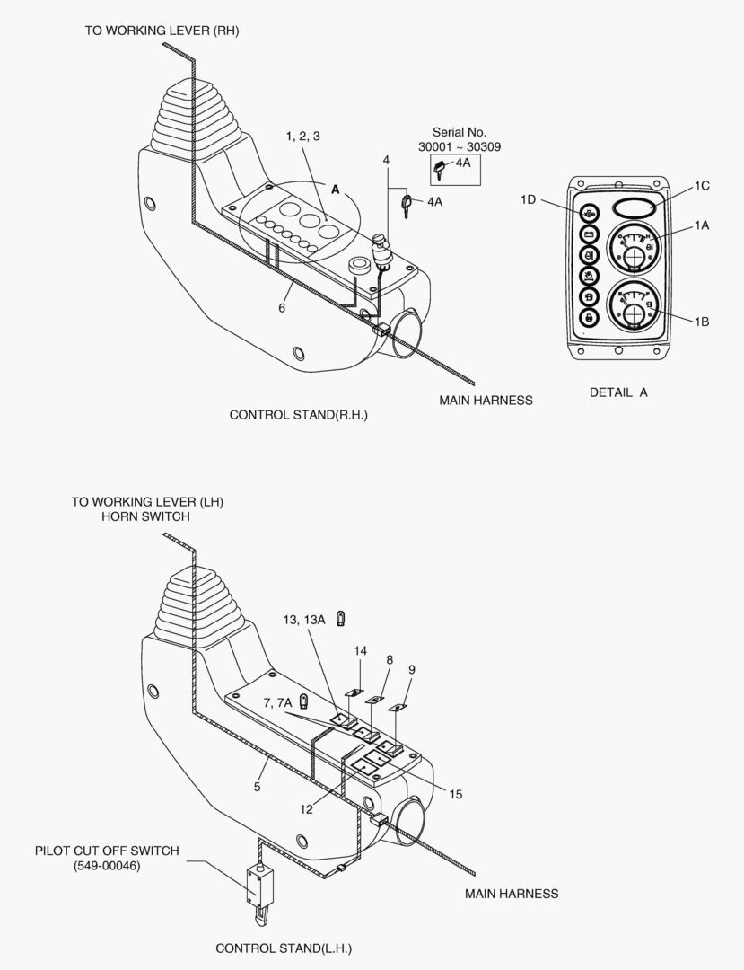 ЭЛЕКТРИЧЕСКИЕ ЗАПЧАСТИ(1) - СТЕНД(ФИКСИРОВАННАЯ ГУСЕНИЦА)
