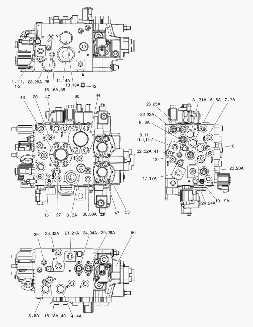 G190-52 MAIN VALVE,EXPLODED