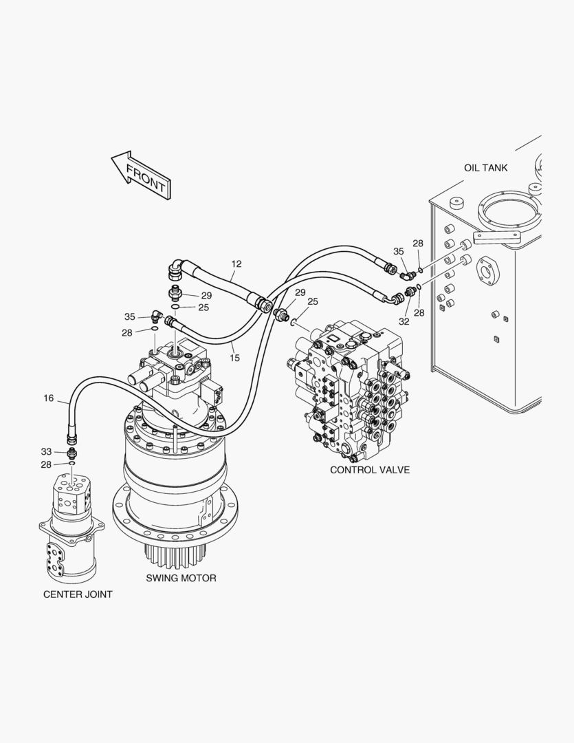 ТУБОПРОВОД МАСЛЯНОГО РАДИАТОРА(3)