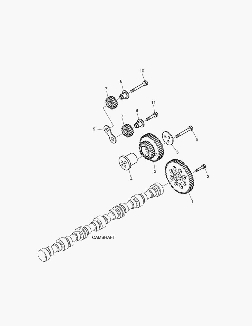 ПРИВОД РАСПРЕДЕЛИТЕЛЬНОГО ВАЛА