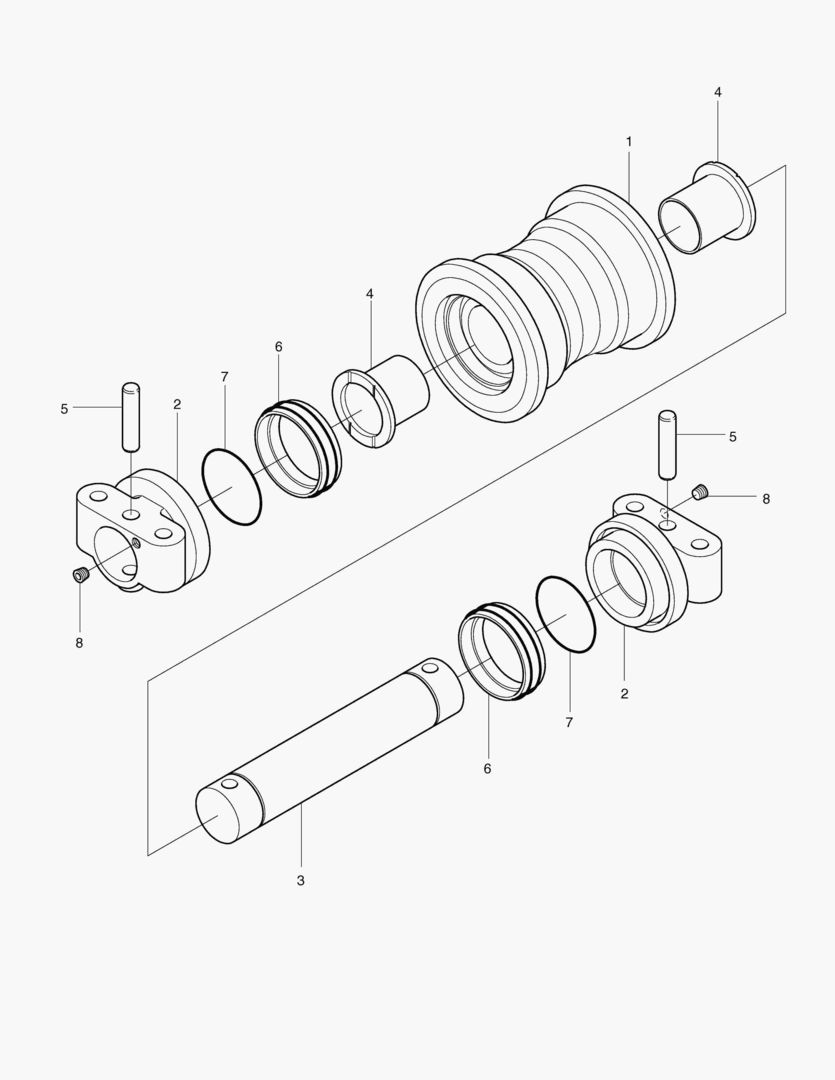2140 LOWER ROLLER [1001~10477]