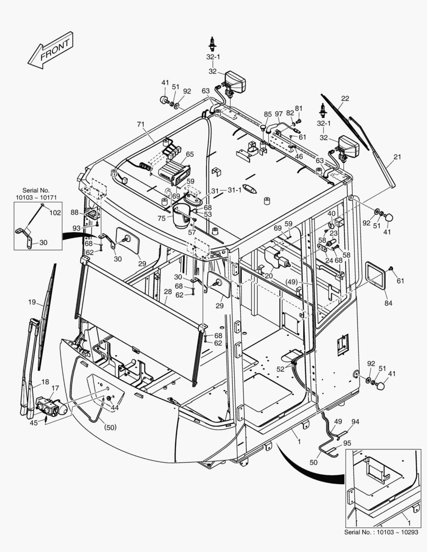КАБИНА(1) - КОРПУС