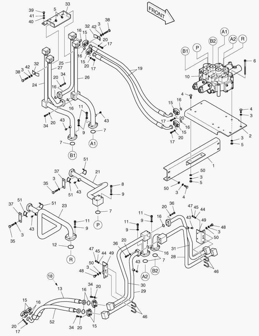 РЕКУЛИРУЮЩИЙ КЛАПАН ТРУБОПРОВОДА-2 КАТУШКИ