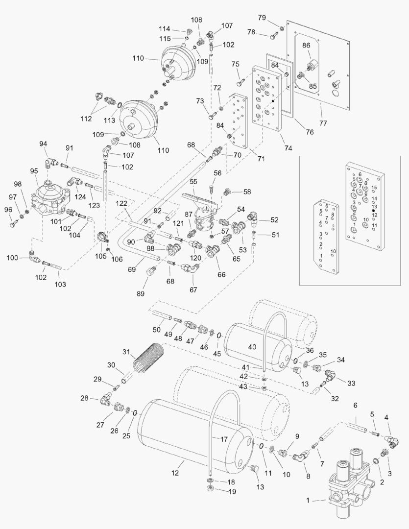 G042-1 BRAKE CIRCUIT 1