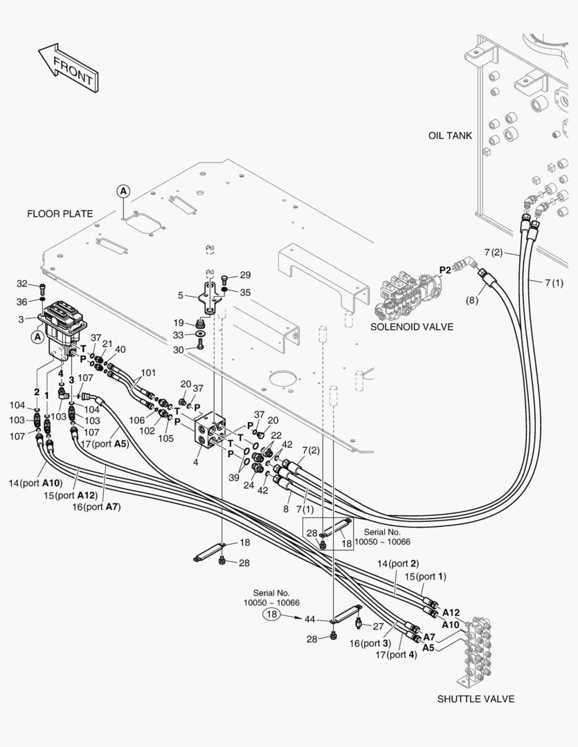 ТРУБОПРОВОД СЕРВОУПРАВЛЕНИЯ(8)
