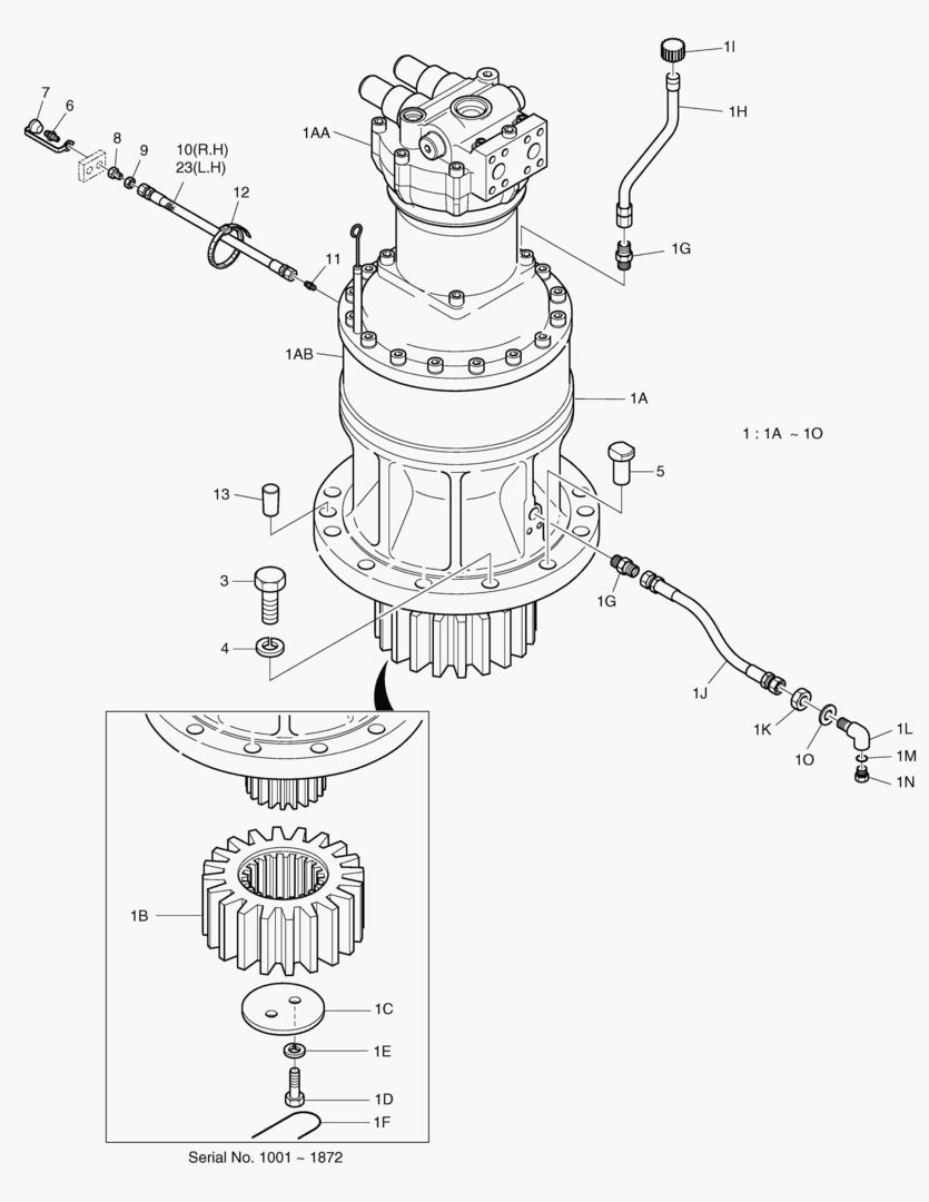 ПОВОРОТНОЕ УСТРОЙСТВО В СБОРЕ