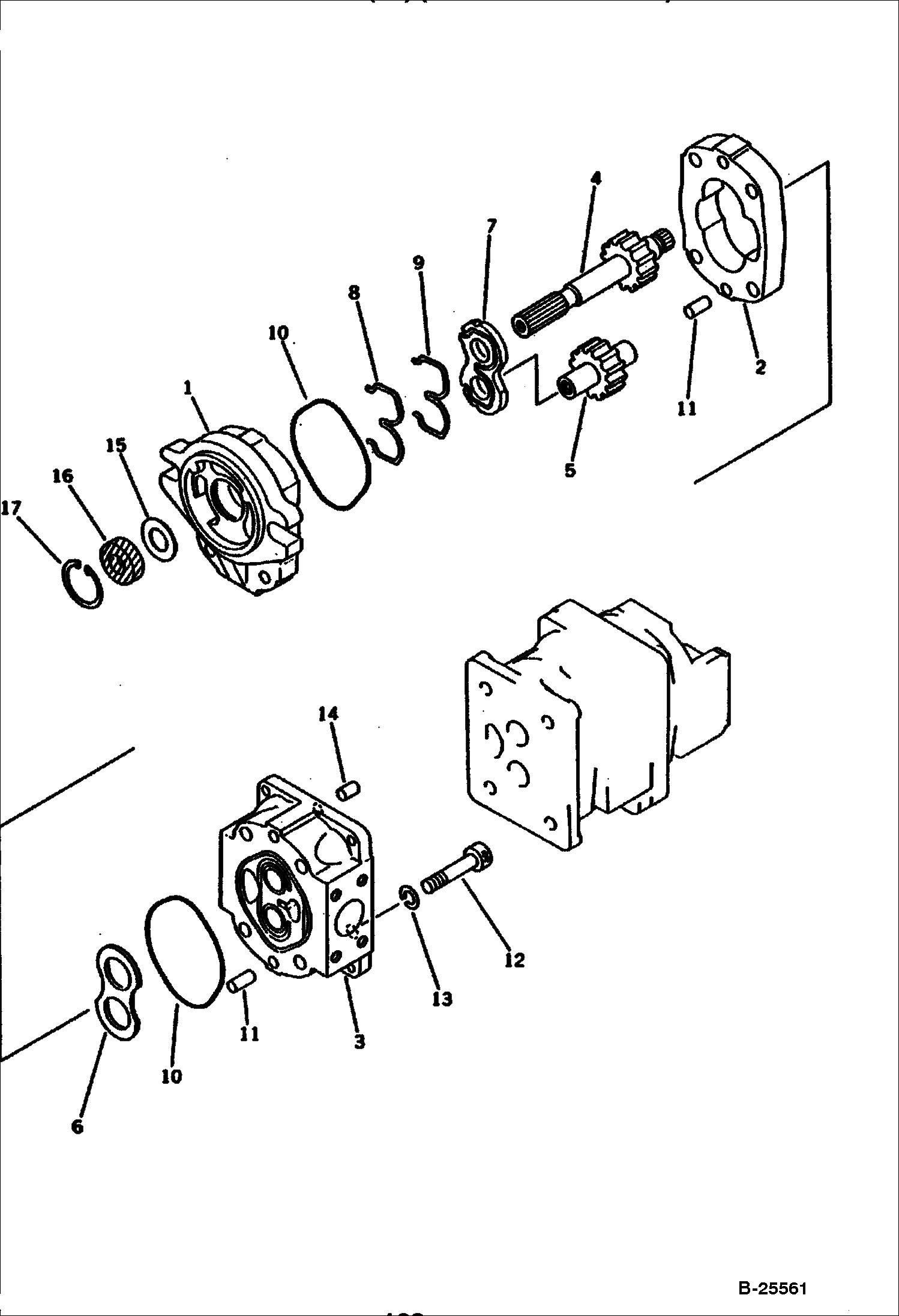3) KOMATSU СЕРИЙНЫЙ НОМЕР 6001-8431