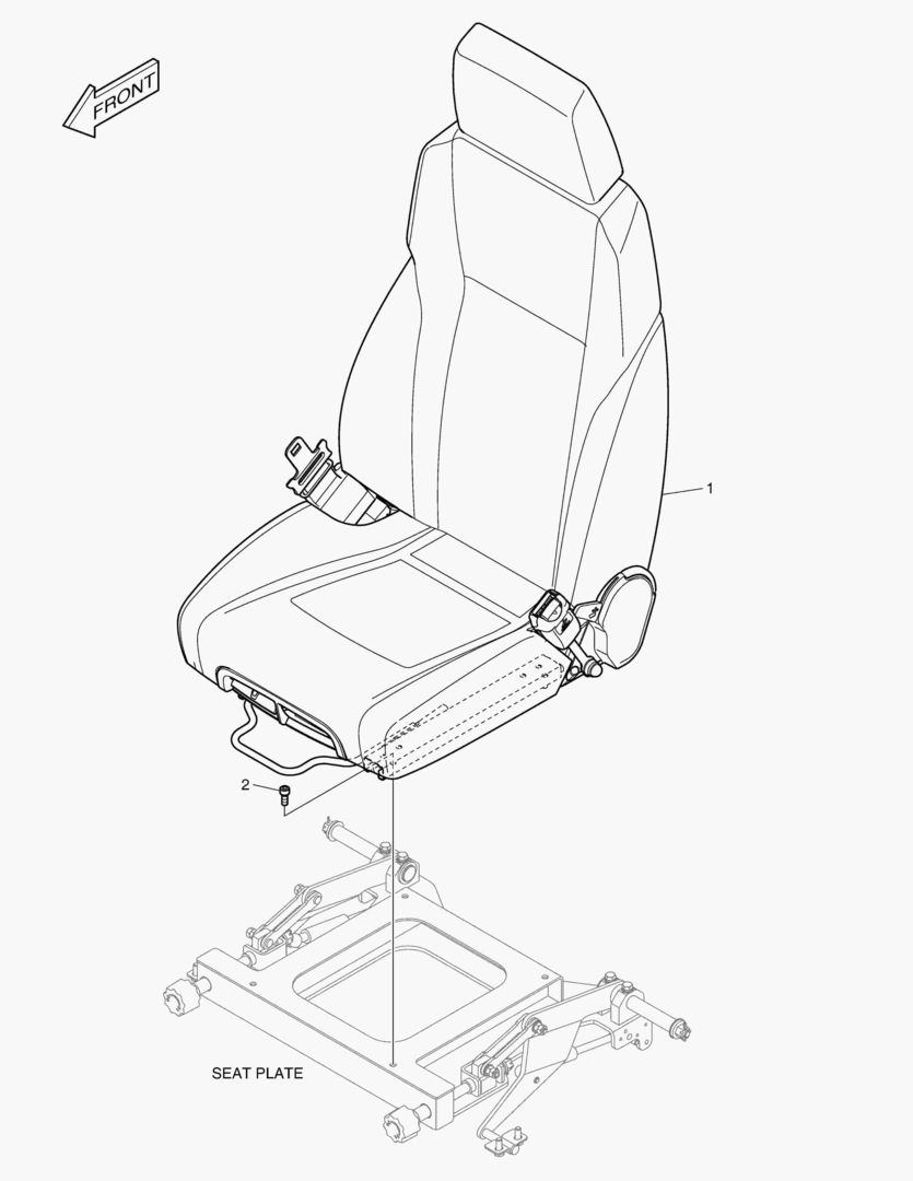 УСТАНОВКА СИДЕНЬЯ - СИСТЕМА ЗАЩИТЫ ПРИ ОПРОКИДЫВАНИИ