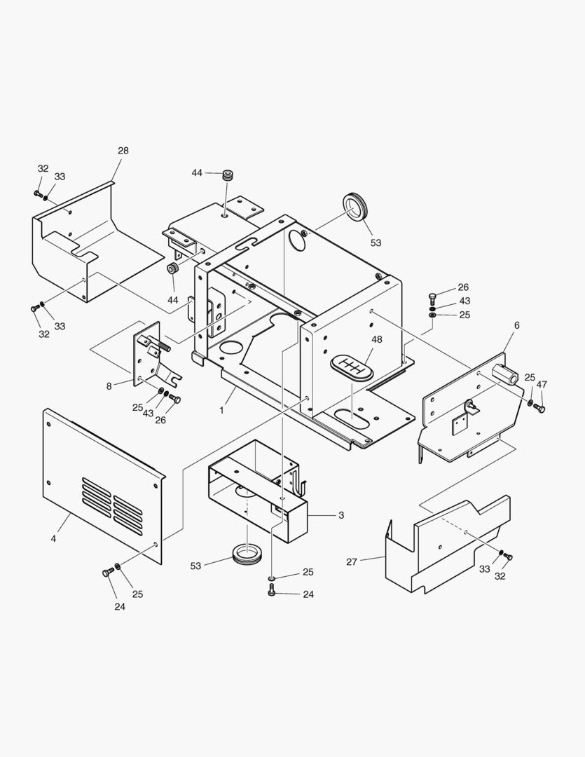 1371 SEAT PLATE [686~]