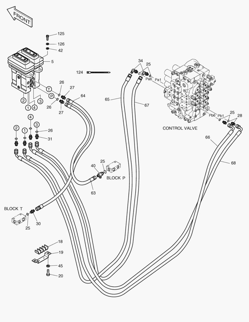 ТРУБОПРОВОД СЕРВОУПРАВЛЕНИЯ(6)