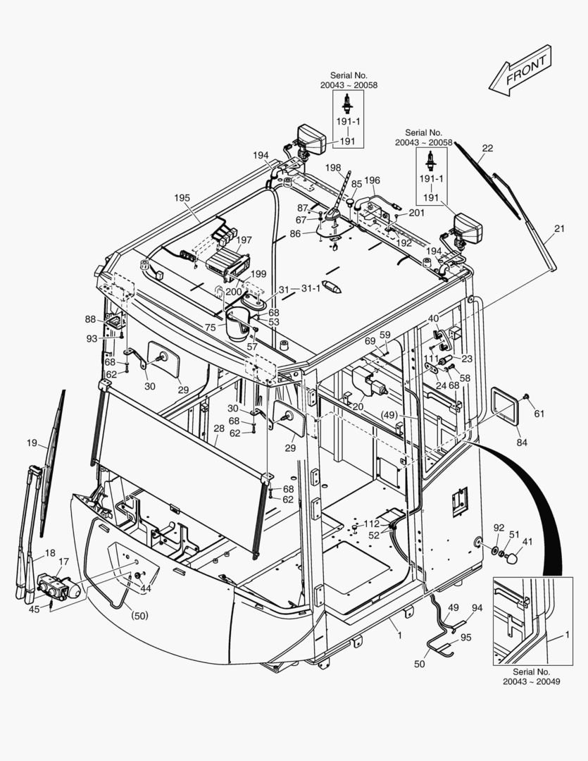 КАБИНА(1) - КОРПУС