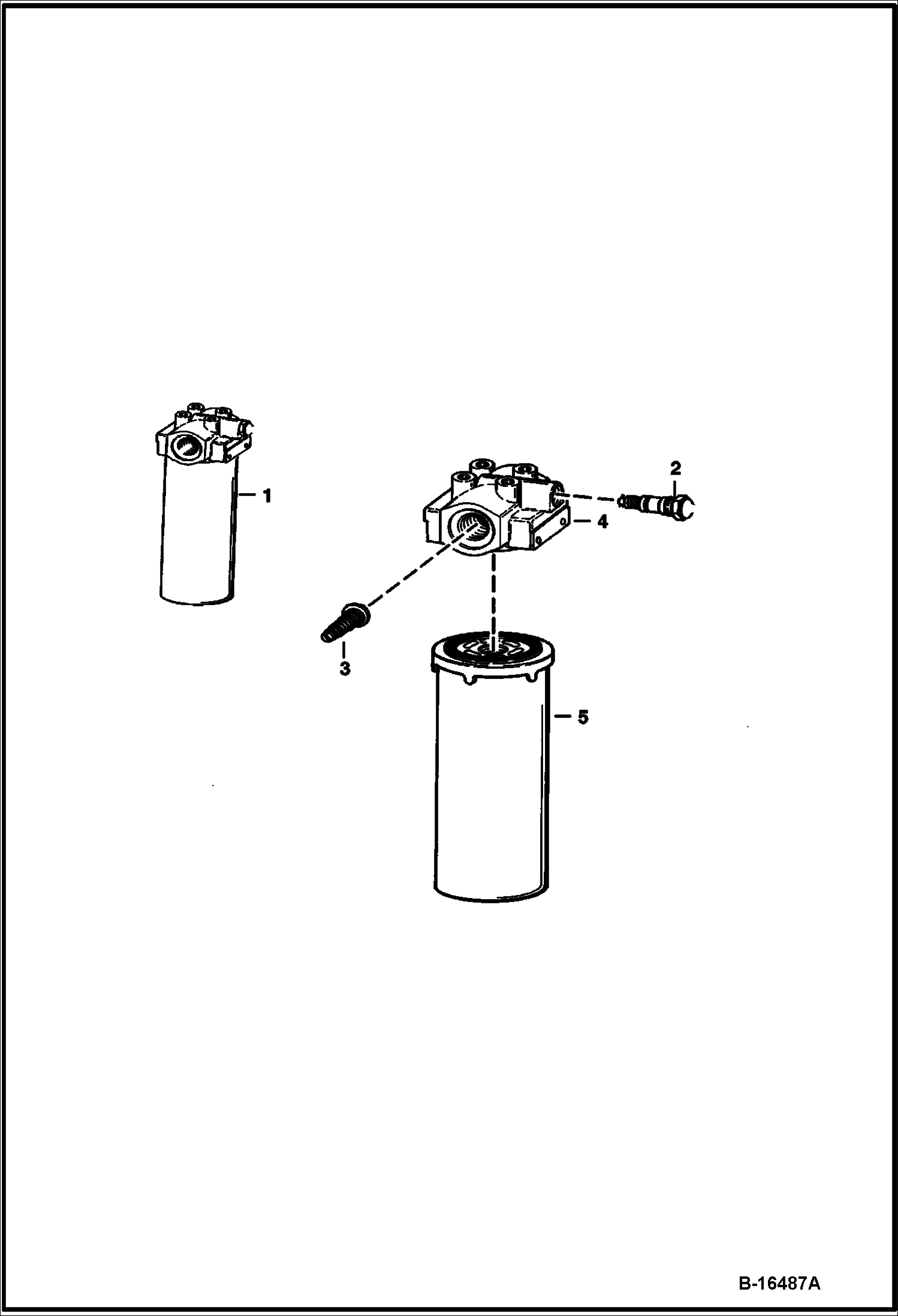 ФИЛЬТР ГИДРОСТАТИЧЕСКОГО МАСЛА (СЕРИЙНЫЙ НОМЕР 5158 35000 И ВЫШЕ, 5162 22000 И ВЫШЕ)