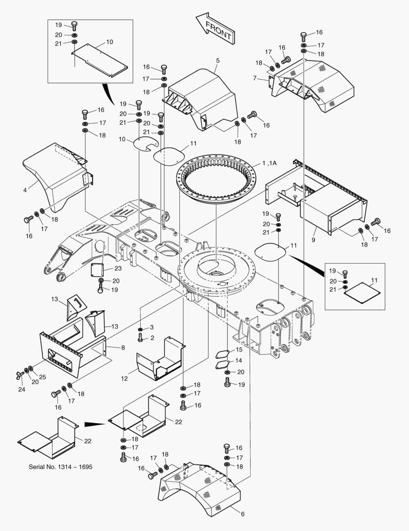 Спецтехника 2151 CHASSIS COMPONENTS [1314~]